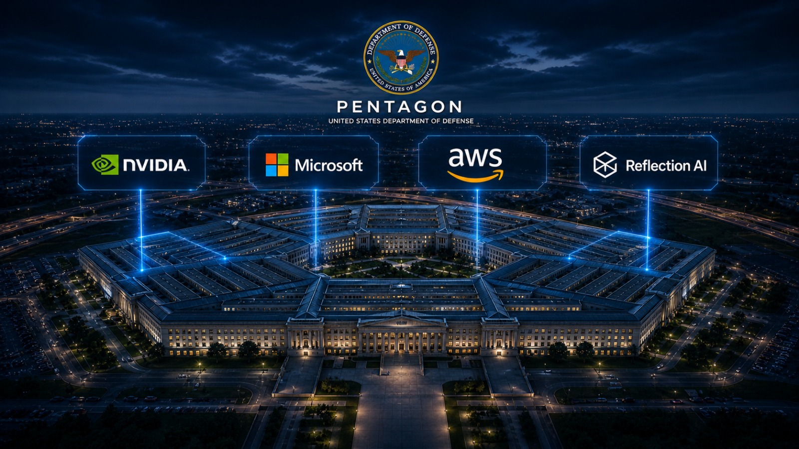 Pentaqon Nvidia, Microsoft və AWS ilə süni intellekt müqaviləsi imzaladı